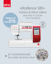Charger l&#39;image dans la galerie, elna eXcellence 580+

